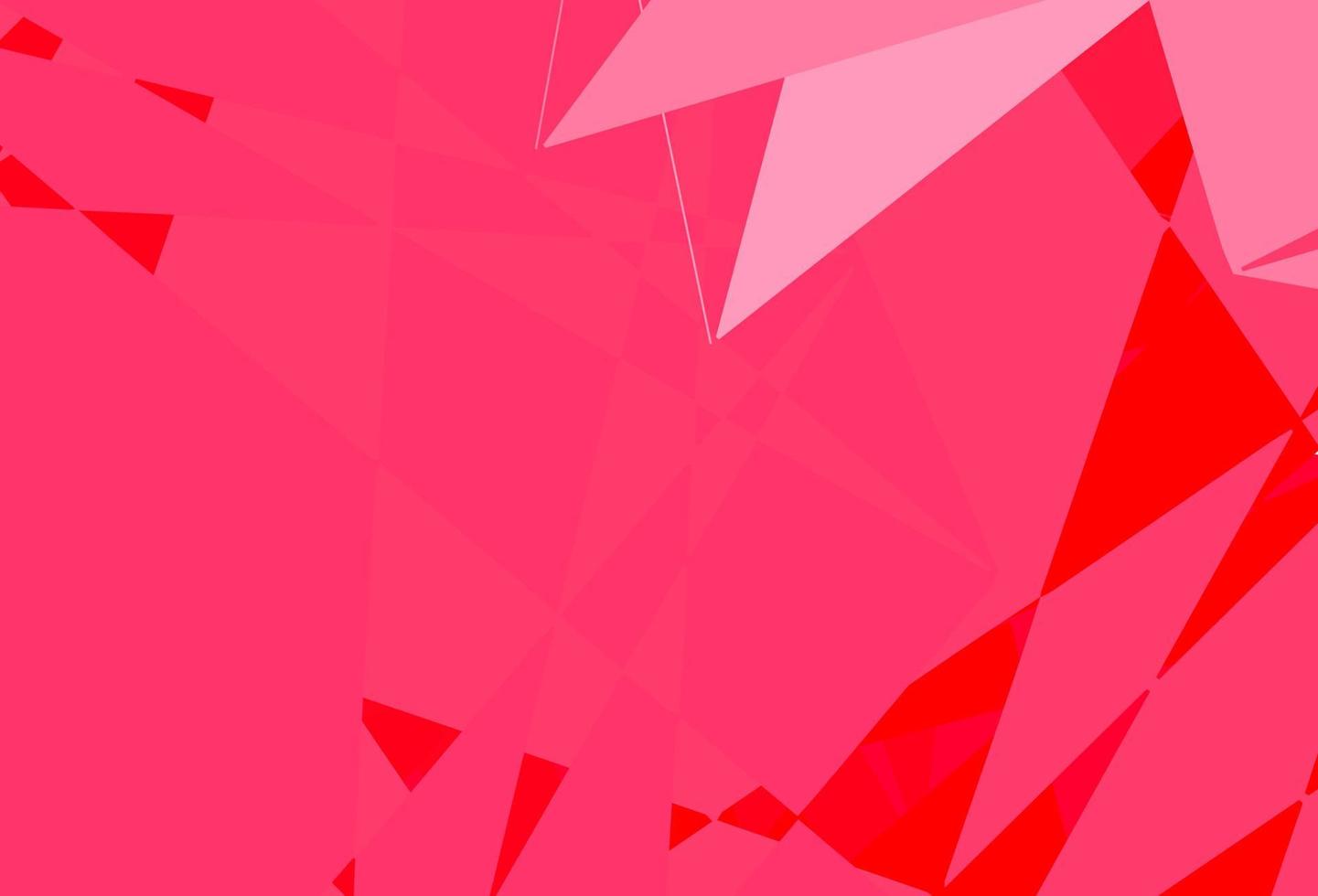 trama vettoriale rosa chiaro con forme di memphis.