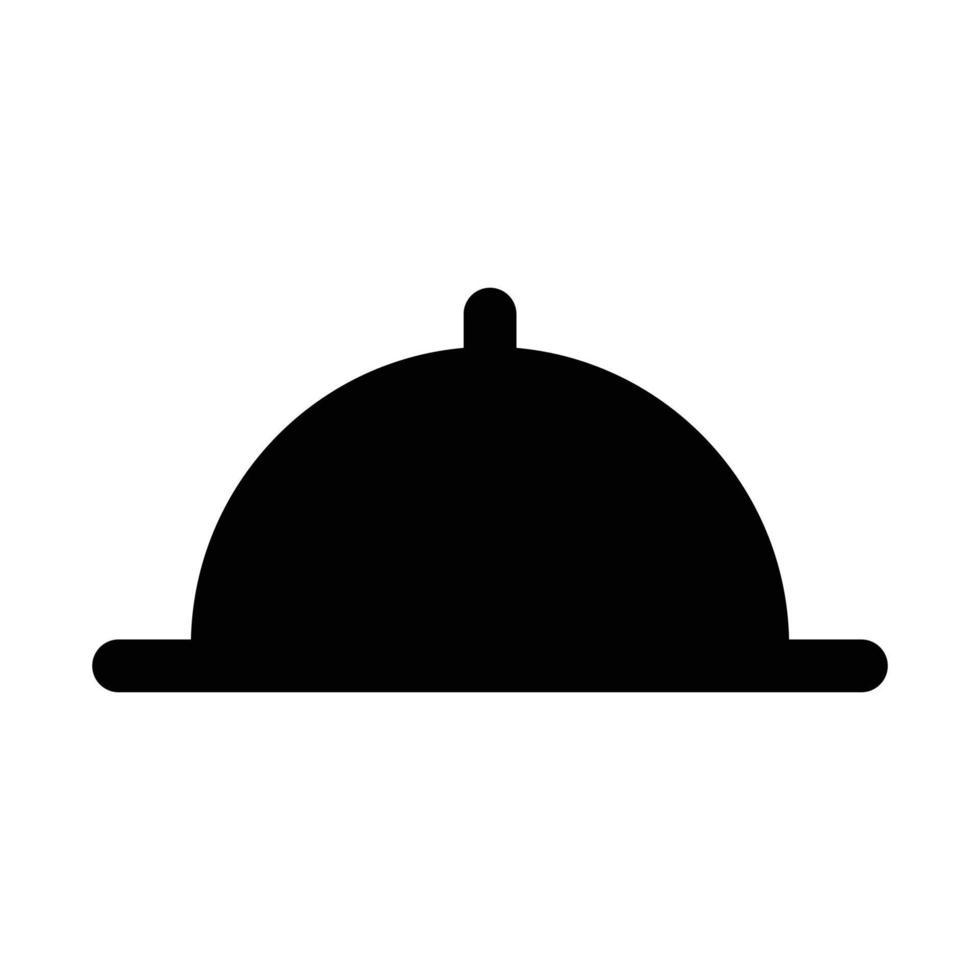 icona del vettore del piatto di cibo che è adatta per lavori commerciali e la modifica o modifica facilmente