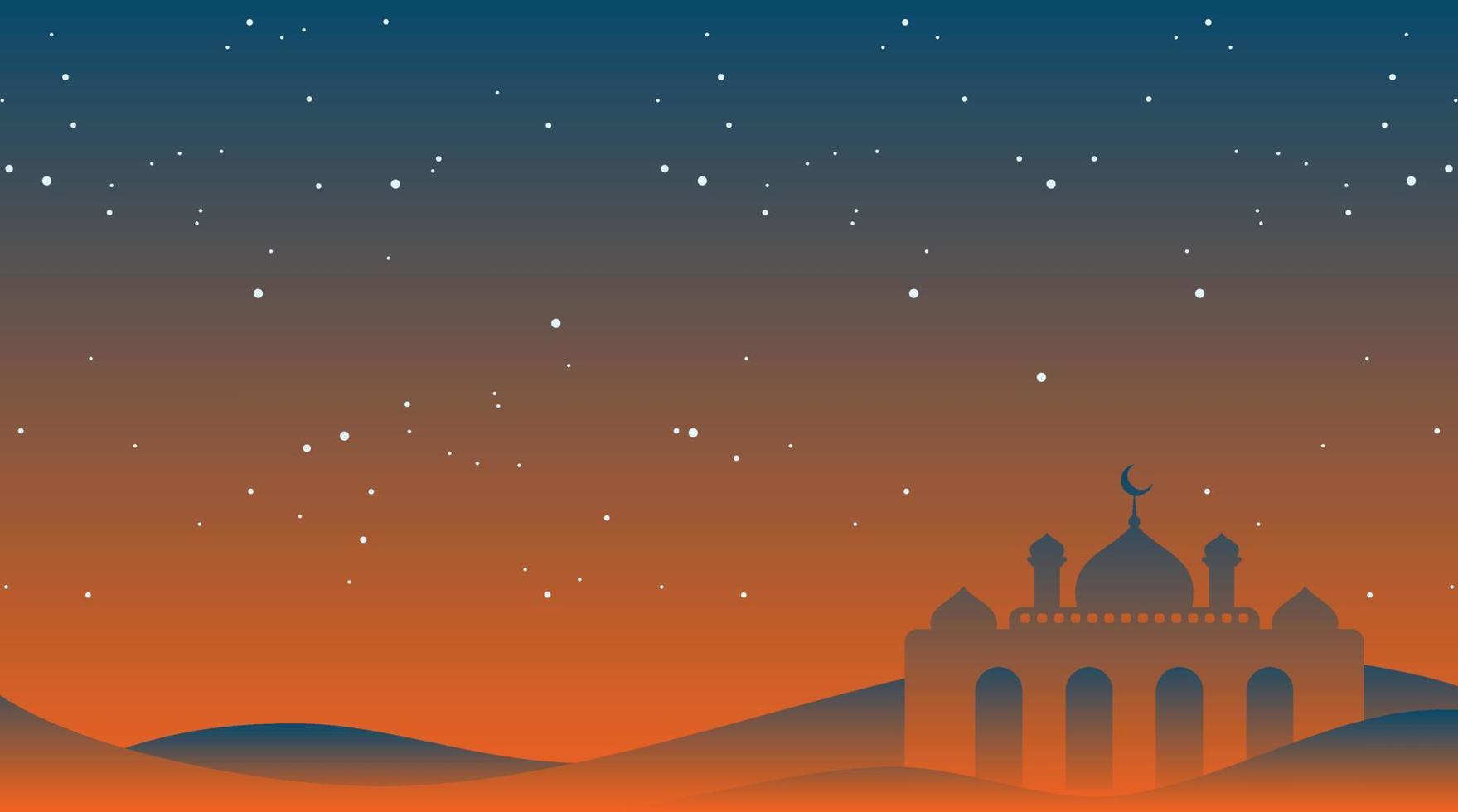 disegno di sfondo islamico. sfondo del ramadan kareem. sfondo di eid mubarak vettore