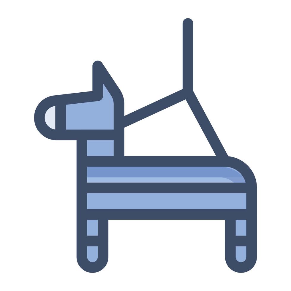 illustrazione vettoriale del giocattolo del cavallo su uno sfondo simboli di qualità premium. icone vettoriali per il concetto e la progettazione grafica.