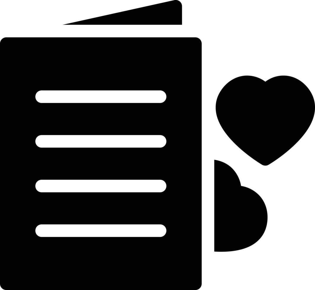 illustrazione vettoriale della carta di San Valentino su uno sfondo. simboli di qualità premium. icone vettoriali per il concetto e la progettazione grafica.