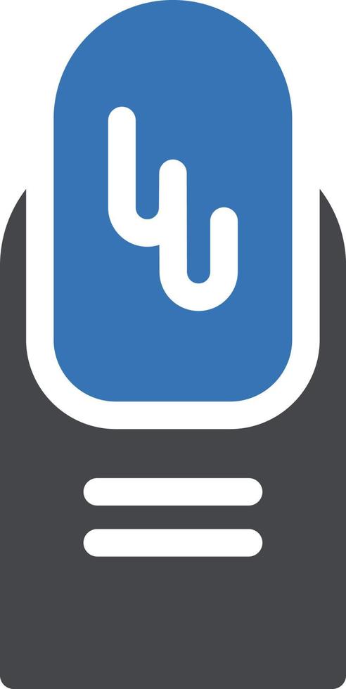 illustrazione vettoriale di smalto per unghie su uno sfondo. simboli di qualità premium. icone vettoriali per il concetto e la progettazione grafica.