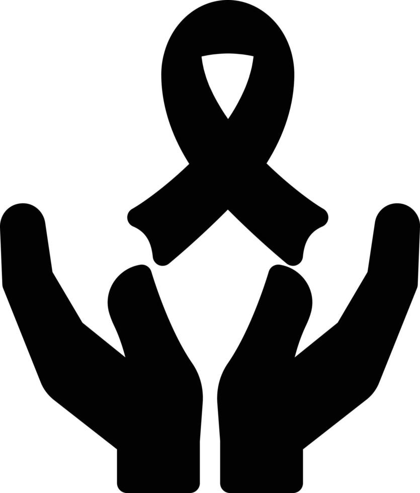 illustrazione vettoriale di cura del cancro su uno sfondo. simboli di qualità premium. icone vettoriali per il concetto e la progettazione grafica.