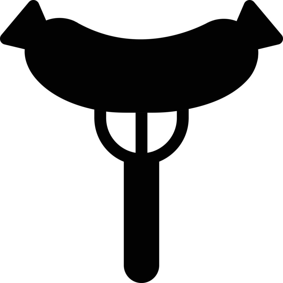 illustrazione vettoriale di salsiccia su uno sfondo simboli di qualità premium. icone vettoriali per il concetto e la progettazione grafica.