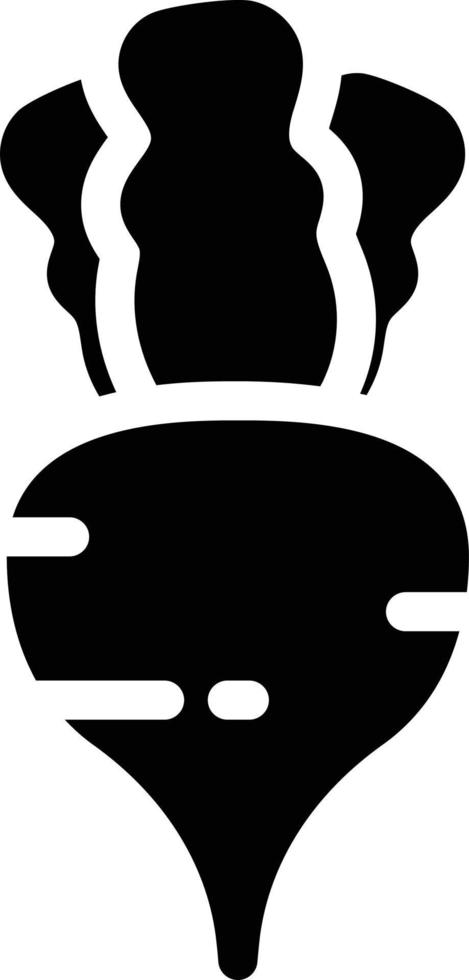 illustrazione vettoriale di rapa su uno sfondo simboli di qualità premium. icone vettoriali per il concetto e la progettazione grafica.
