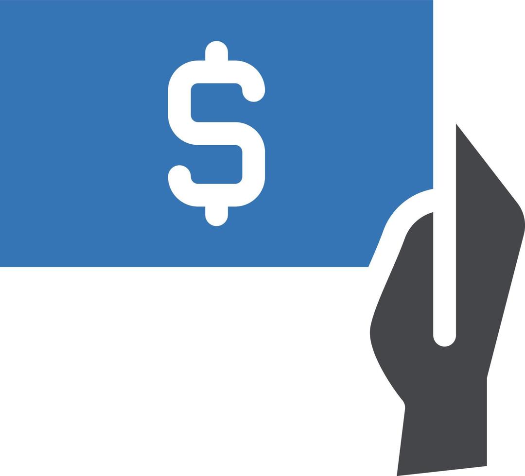 illustrazione vettoriale di pagamento in dollari su uno sfondo. simboli di qualità premium. icone vettoriali per il concetto e la progettazione grafica.