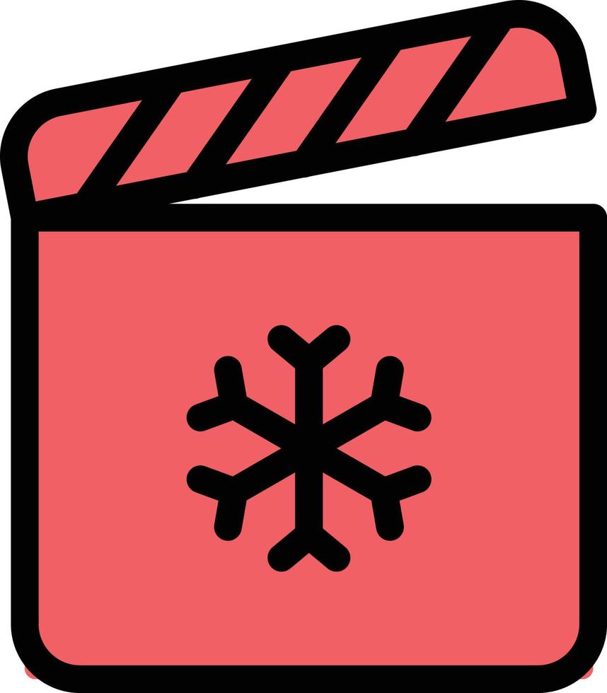 illustrazione vettoriale del batacchio invernale su uno sfondo. simboli di qualità premium. icone vettoriali per il concetto e la progettazione grafica.