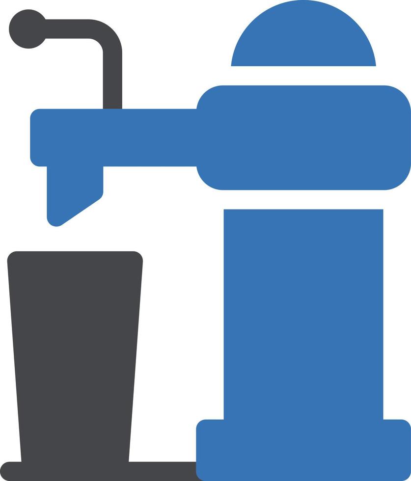 illustrazione vettoriale del rubinetto della birra su uno sfondo. simboli di qualità premium. icone vettoriali per il concetto e la progettazione grafica.