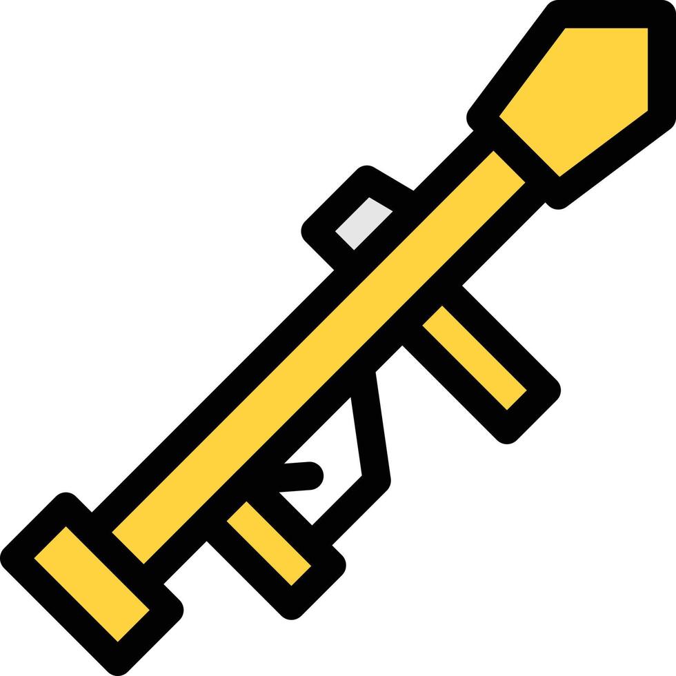 illustrazione vettoriale dell'arma su uno sfondo simboli di qualità premium. icone vettoriali per il concetto e la progettazione grafica.