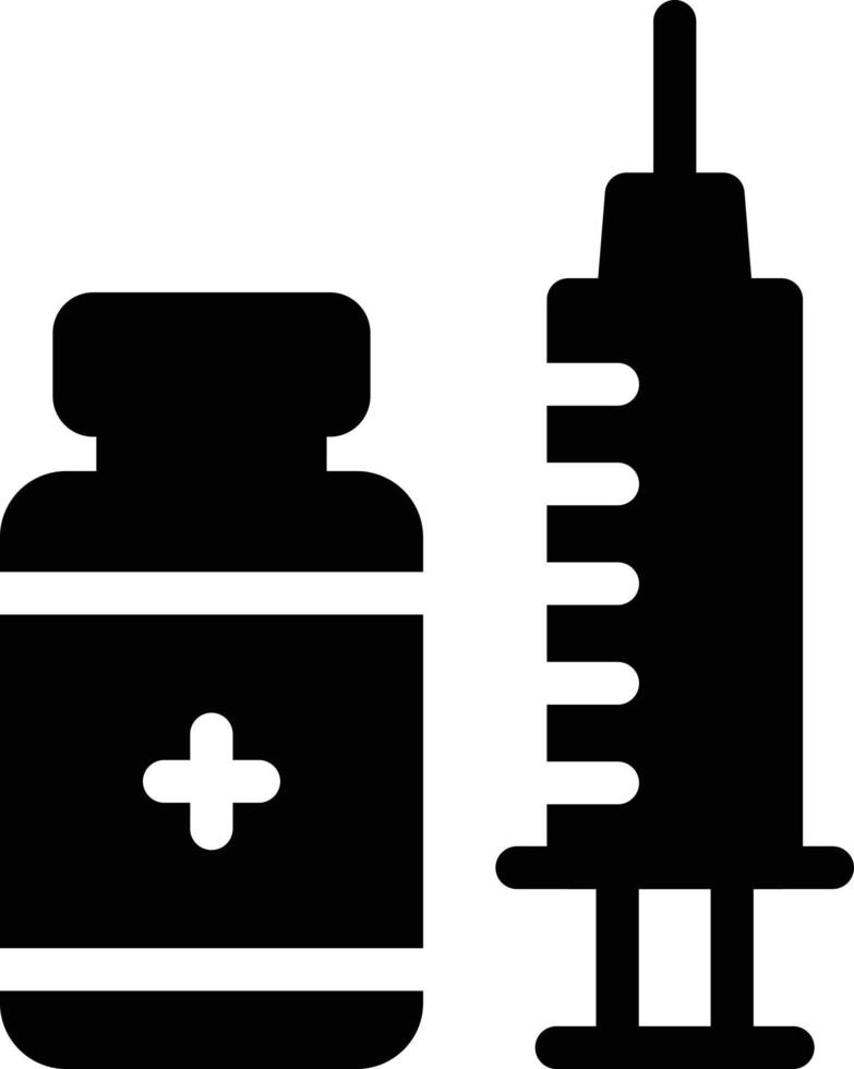 illustrazione vettoriale di iniezione su uno sfondo simboli di qualità premium. icone vettoriali per il concetto e la progettazione grafica.