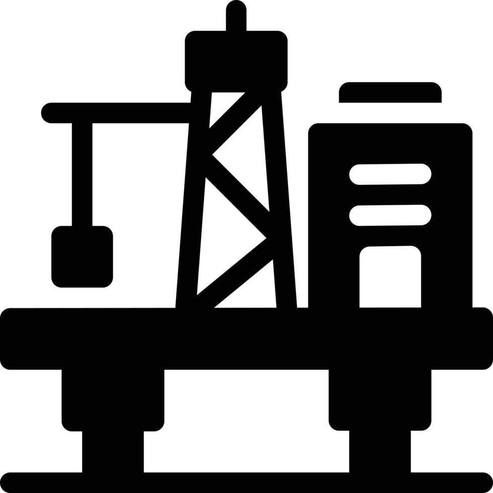 illustrazione vettoriale della fabbrica in riva al mare su uno sfondo simboli di qualità premium icone vettoriali per il concetto e la progettazione grafica.