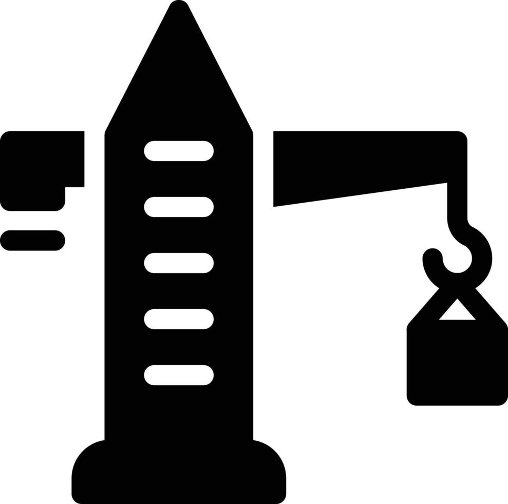 illustrazione vettoriale del gancio della gru su uno sfondo. simboli di qualità premium. icone vettoriali per il concetto e la progettazione grafica.