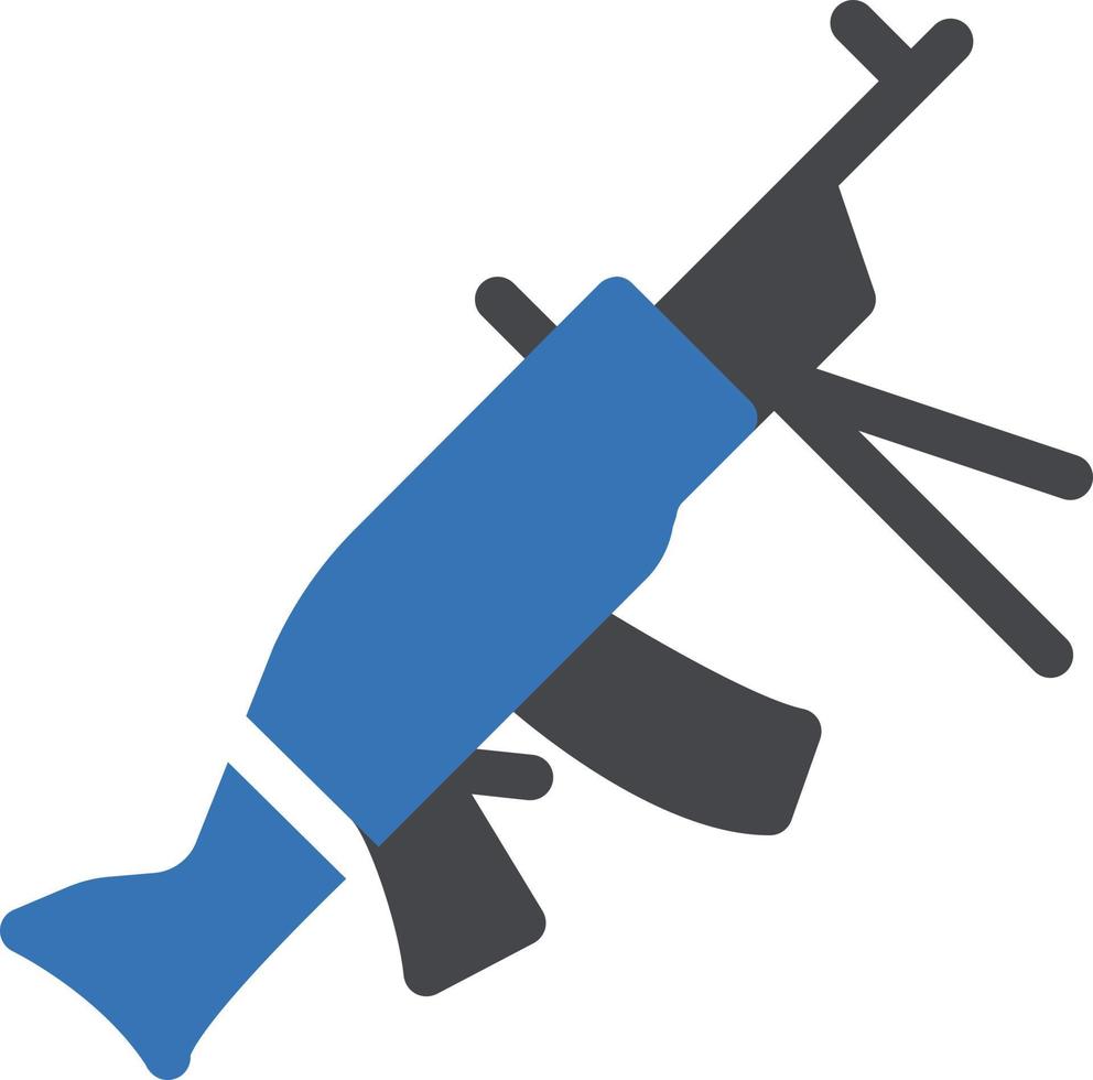 illustrazione vettoriale di fucile su uno sfondo simboli di qualità premium. icone vettoriali per il concetto e la progettazione grafica.