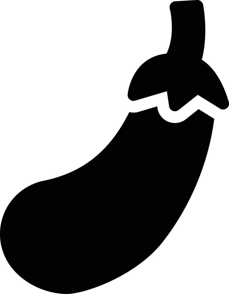 illustrazione vettoriale di melanzane su uno sfondo simboli di qualità premium. icone vettoriali per il concetto e la progettazione grafica.