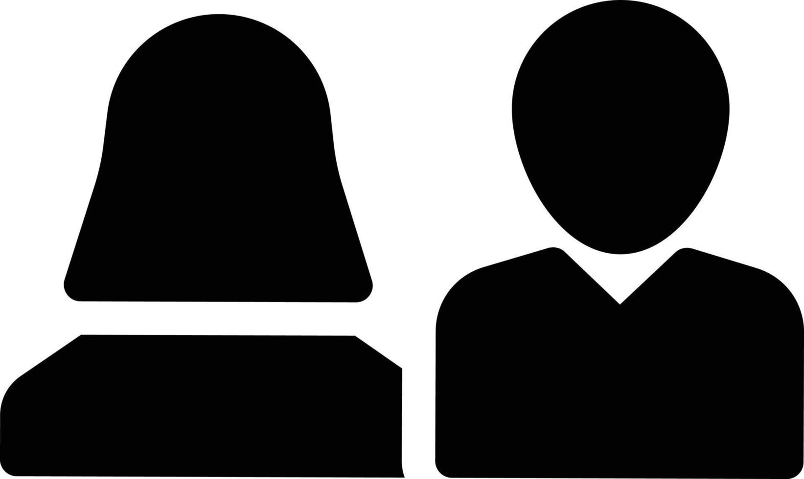 illustrazione vettoriale dei dipendenti su uno sfondo simboli di qualità premium. icone vettoriali per il concetto e la progettazione grafica.
