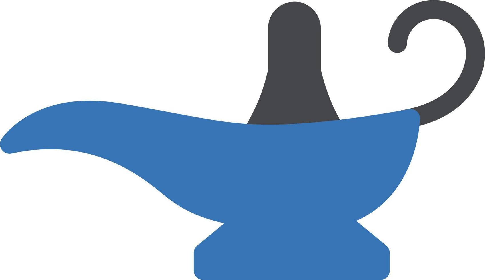 illustrazione vettoriale della lampada di aladdin su uno sfondo simboli di qualità premium icone vettoriali per il concetto e la progettazione grafica.