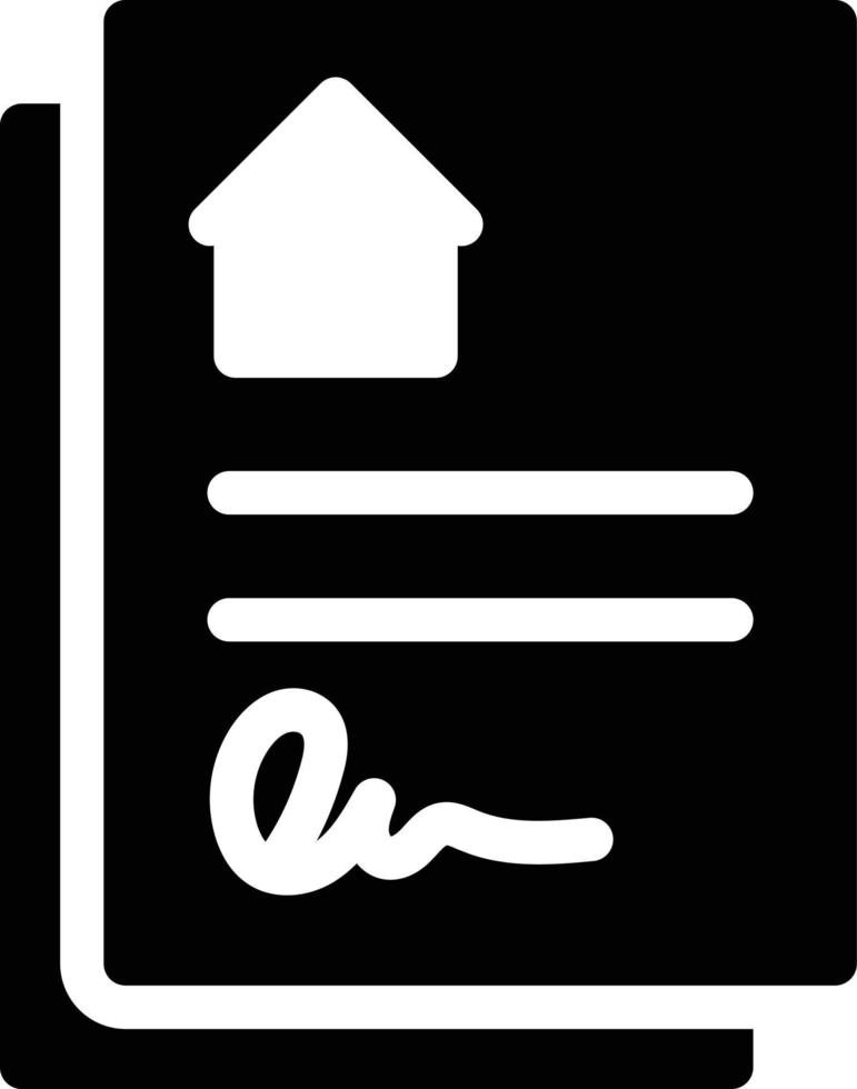 illustrazione vettoriale della carta di proprietà su uno sfondo. simboli di qualità premium. icone vettoriali per il concetto e la progettazione grafica.