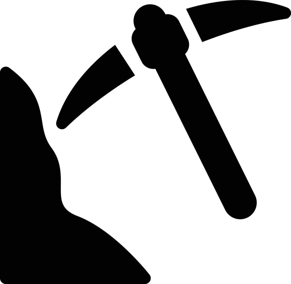 illustrazione vettoriale di scavo su uno sfondo simboli di qualità premium. icone vettoriali per il concetto e la progettazione grafica.