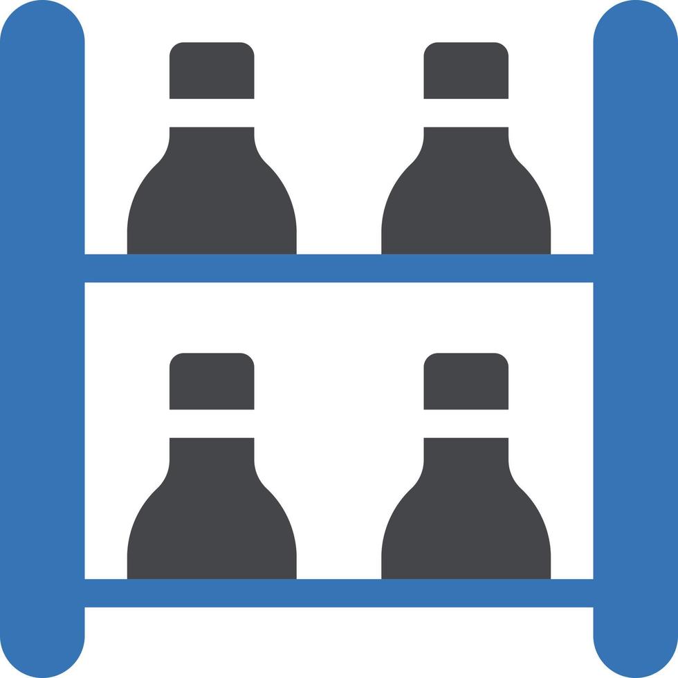 illustrazione vettoriale di bottiglie su uno sfondo. simboli di qualità premium. icone vettoriali per il concetto e la progettazione grafica.