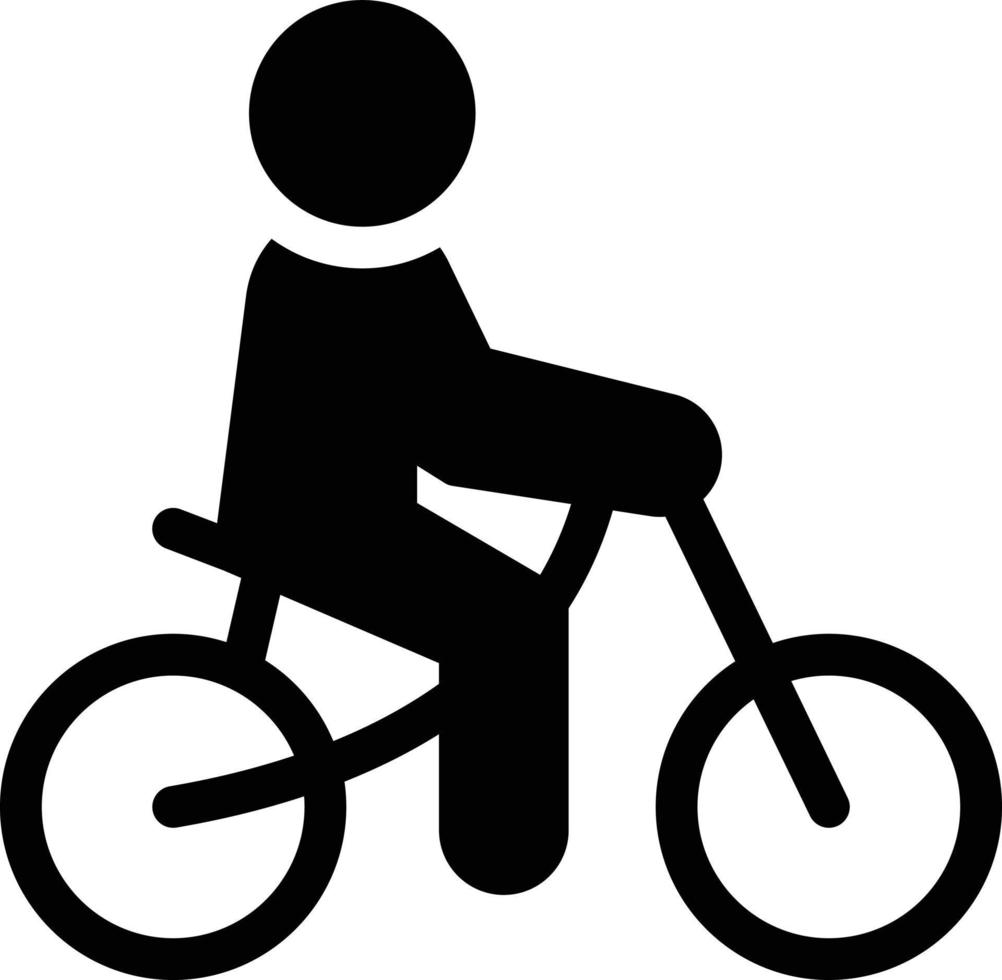 illustrazione vettoriale in bicicletta su uno sfondo. simboli di qualità premium. icone vettoriali per il concetto e la progettazione grafica.