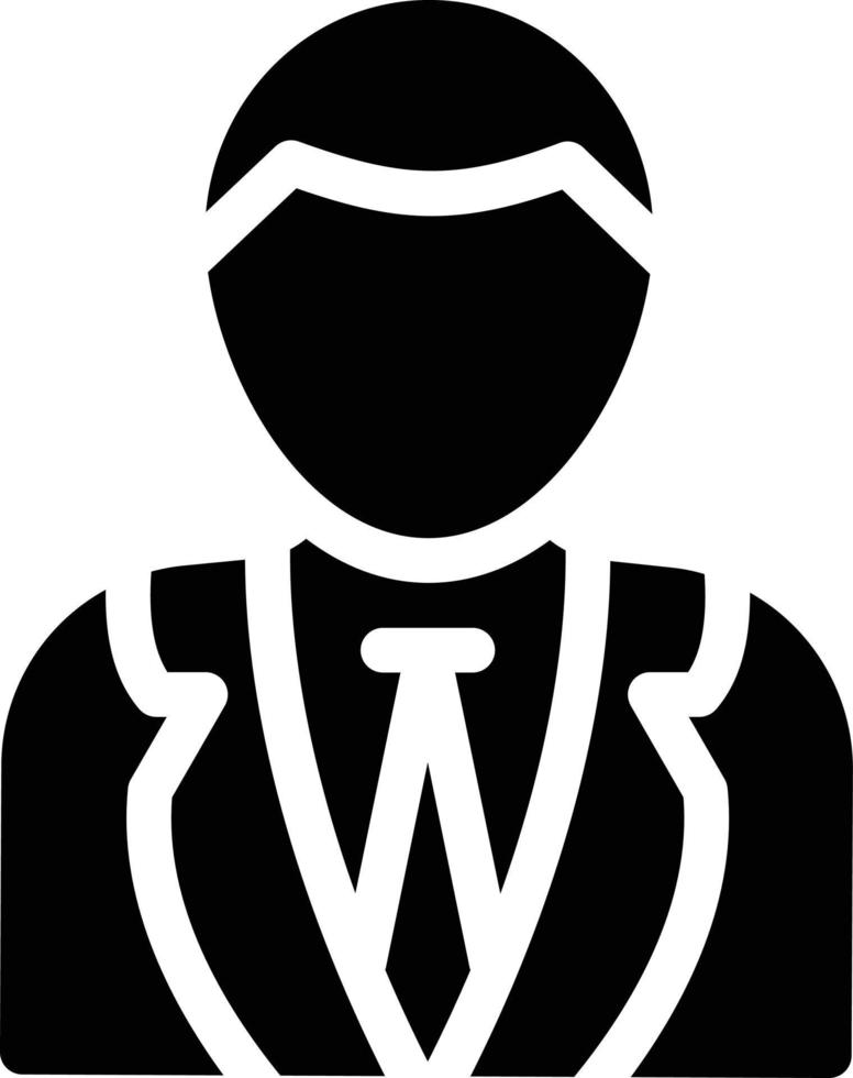 illustrazione vettoriale di uomo d'affari su uno sfondo simboli di qualità premium. icone vettoriali per il concetto e la progettazione grafica.
