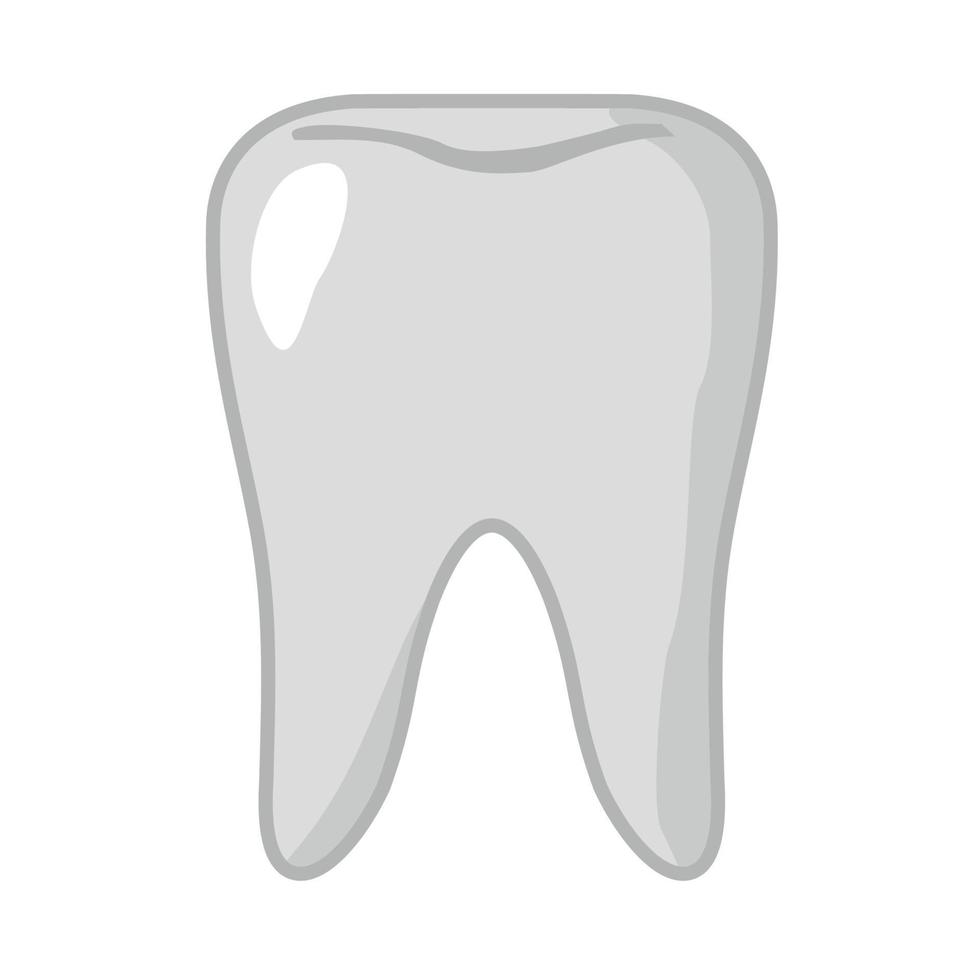 disegno vettoriale dell'icona del dente