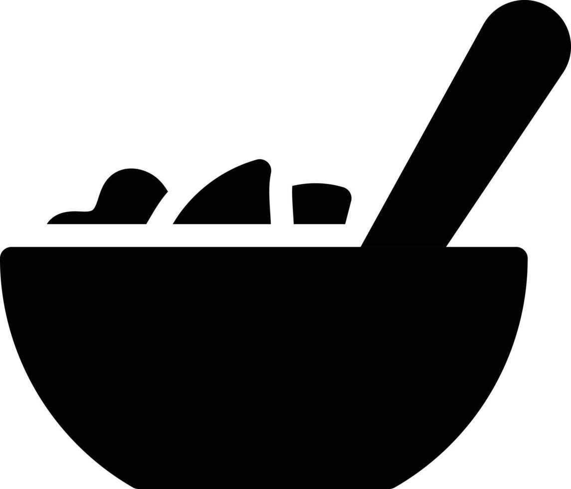 ciotola illustrazione vettoriale di cibo su uno sfondo simboli di qualità premium. icone vettoriali per il concetto e la progettazione grafica.