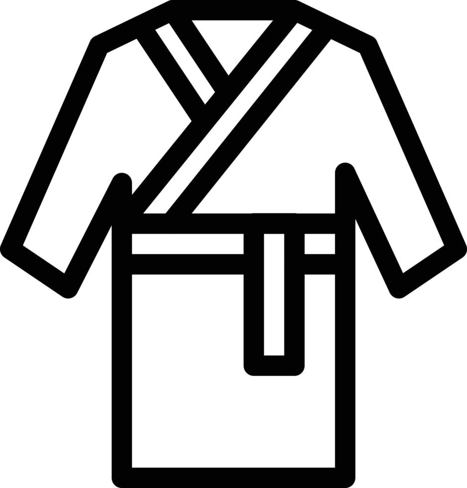 illustrazione vettoriale del costume da bagno su uno sfondo simboli di qualità premium. icone vettoriali per il concetto e la progettazione grafica.