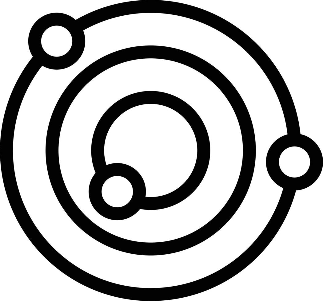 illustrazione vettoriale dei pianeti su uno sfondo. simboli di qualità premium. icone vettoriali per il concetto e la progettazione grafica.