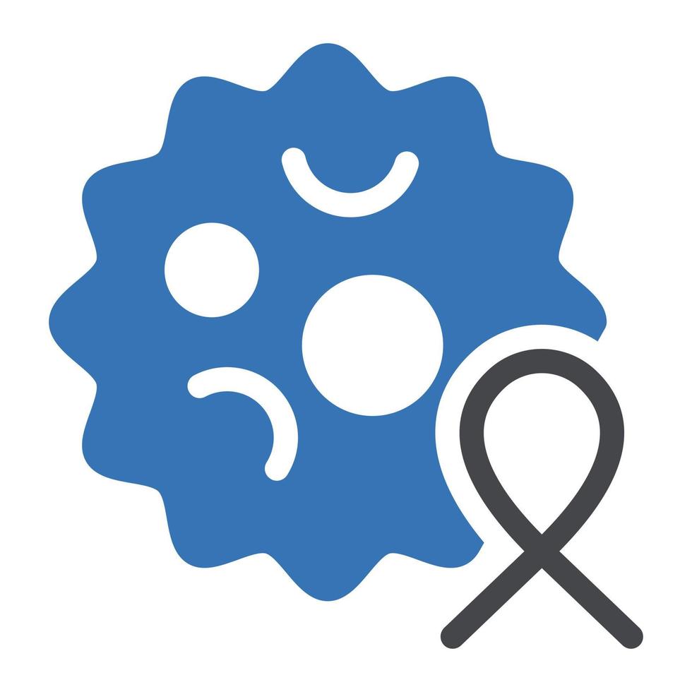 illustrazione vettoriale del cancro su uno sfondo. simboli di qualità premium. icone vettoriali per il concetto e la progettazione grafica.