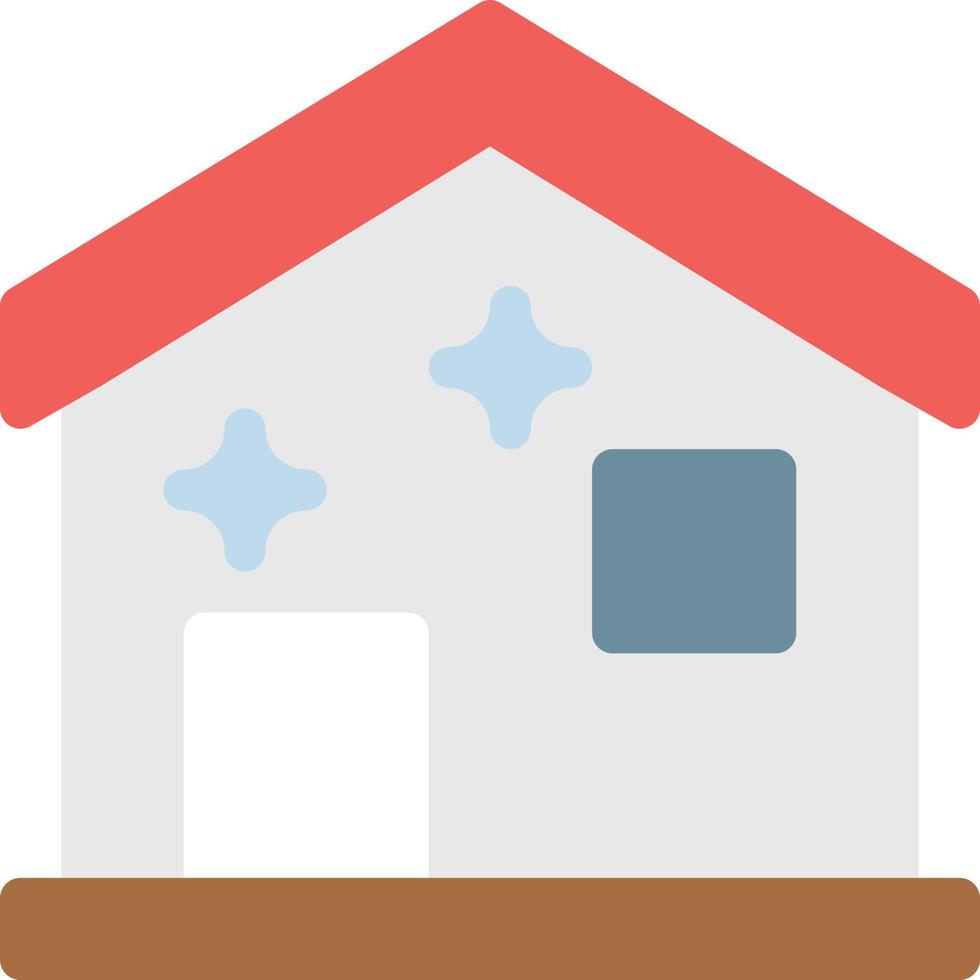 illustrazione vettoriale di lucentezza della casa su uno sfondo. simboli di qualità premium. icone vettoriali per il concetto e la progettazione grafica.