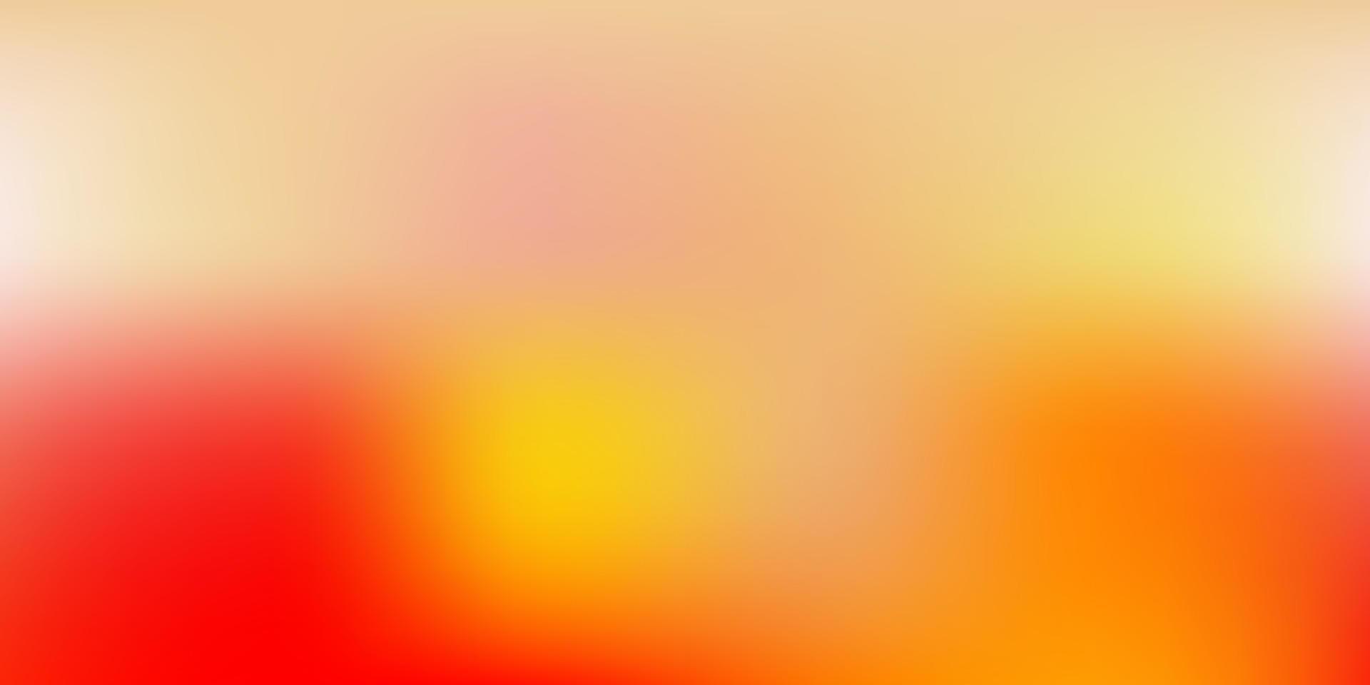 disegno di sfocatura vettoriale arancione chiaro.