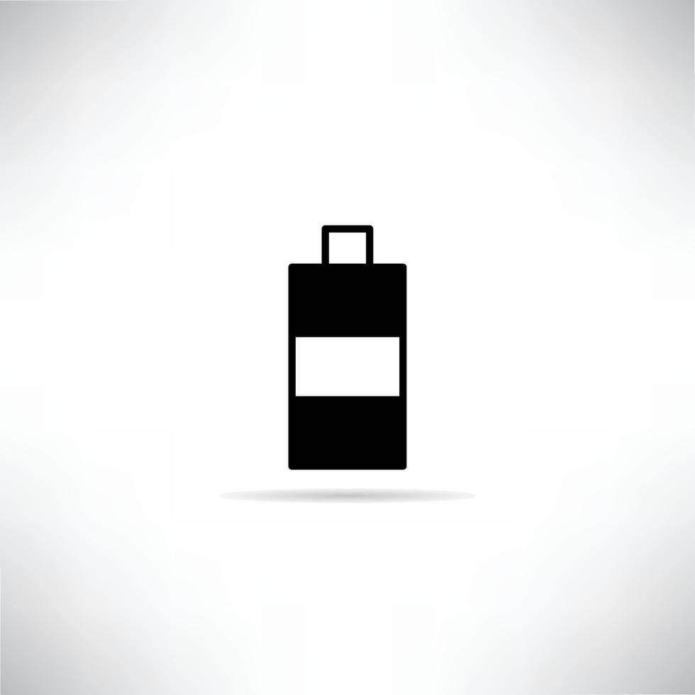 illustrazione dell'icona della batteria vettore