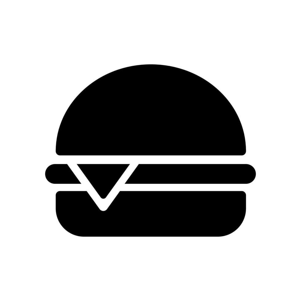 modello icona hamburger vettore