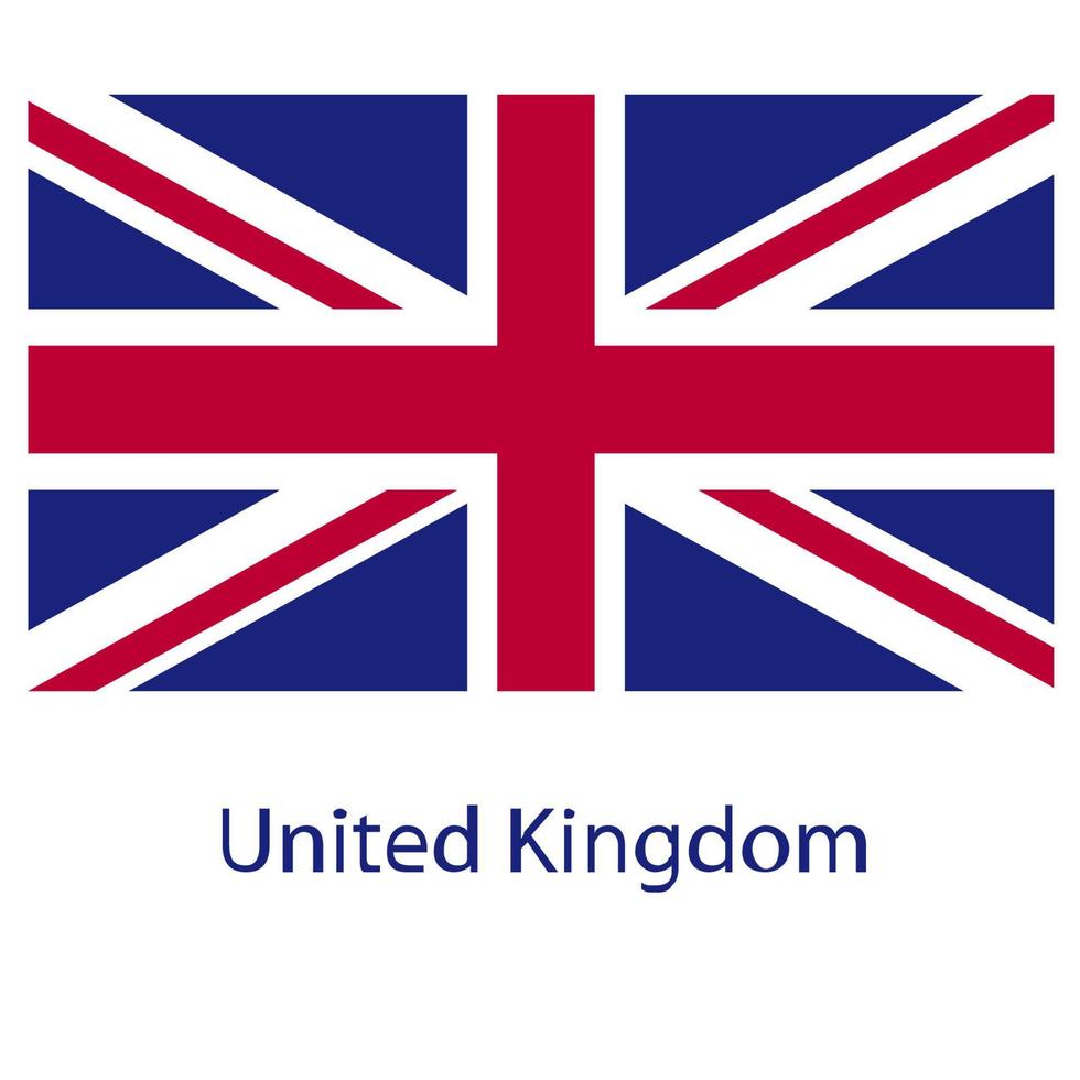 grunge uk flag.vector bandiera britannica. bandiera del Regno Unito in stile sgangherato.bandiera del grunge di union jack vettoriale. vettore