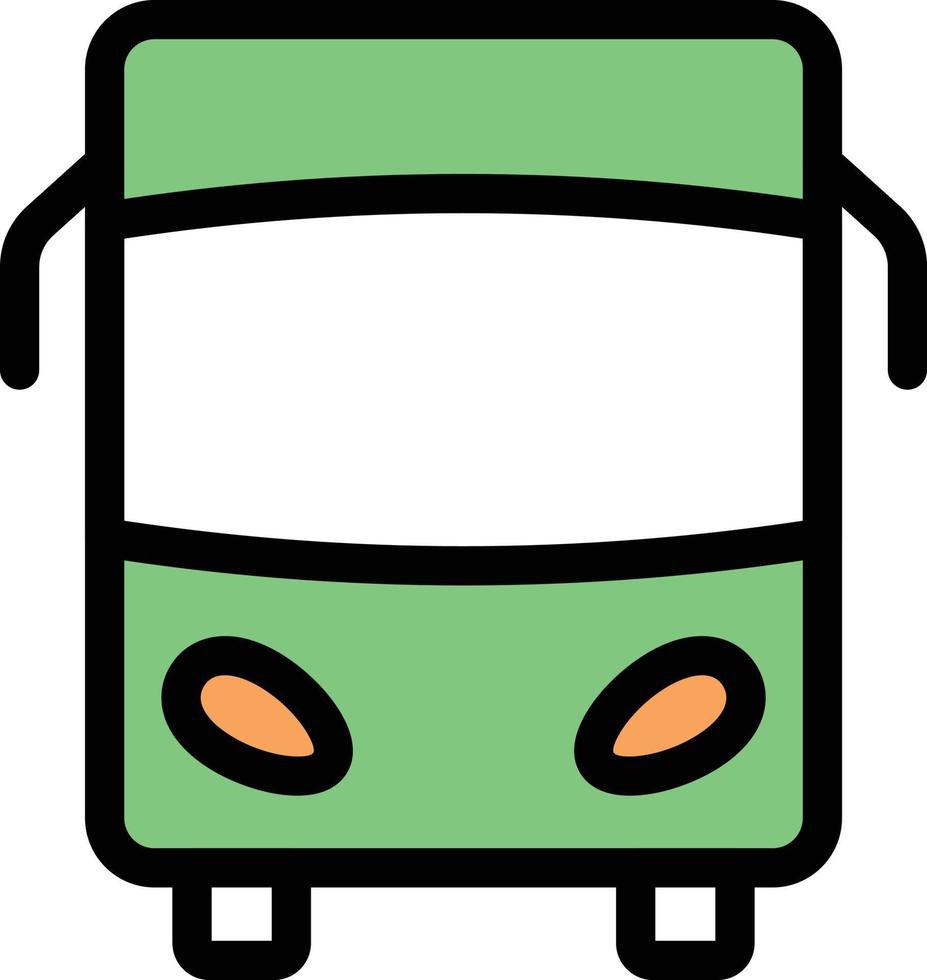 illustrazione vettoriale del bus su uno sfondo. simboli di qualità premium. icone vettoriali per il concetto e la progettazione grafica.