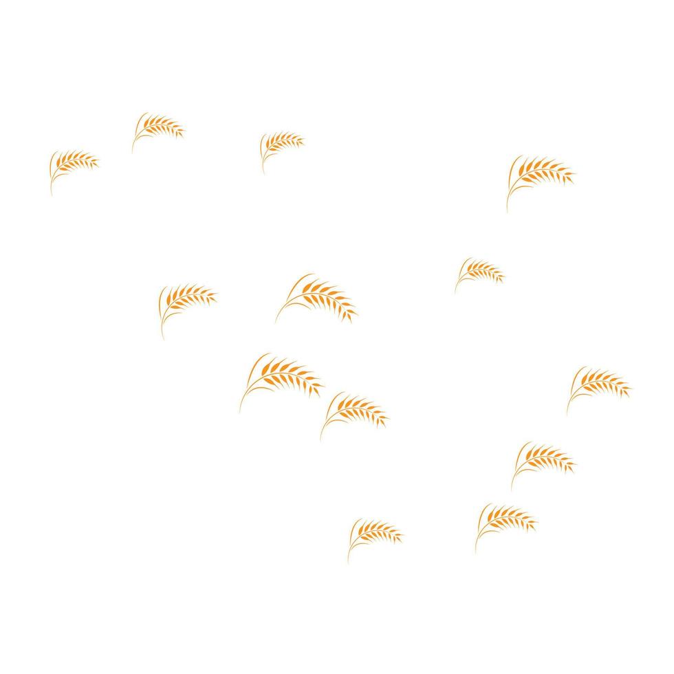 sfondo di grano pattinato vettore