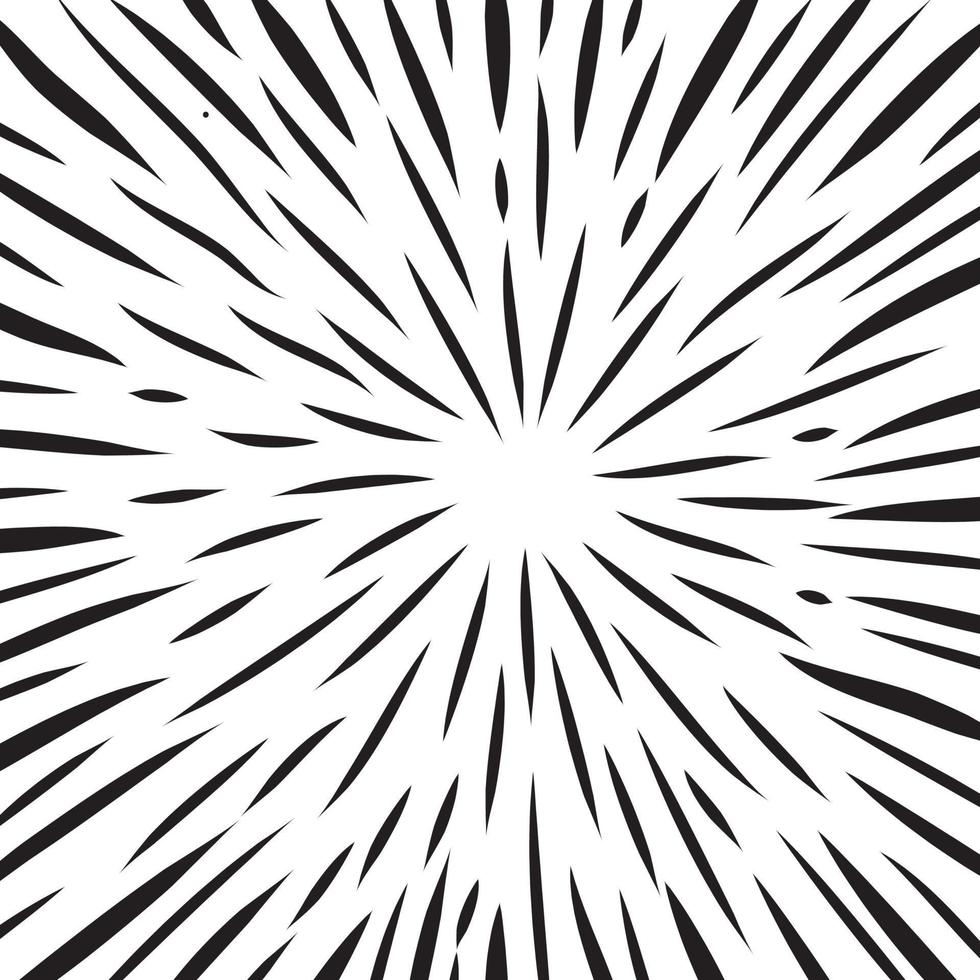 starburst, elemento sunburst. illustrazione vettoriale