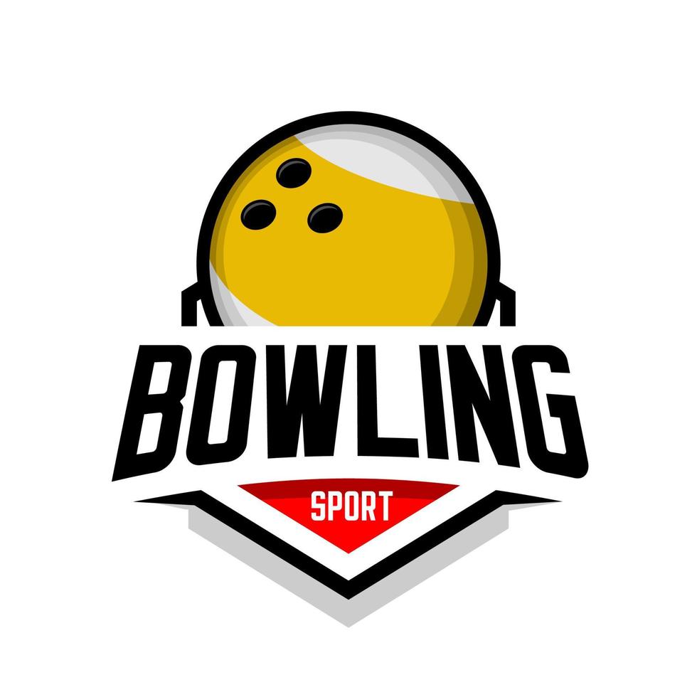 vettore del club di bowling