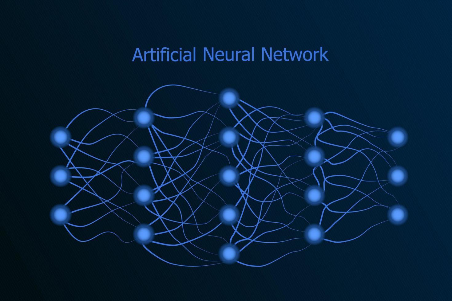 modello di rete neurale vettore