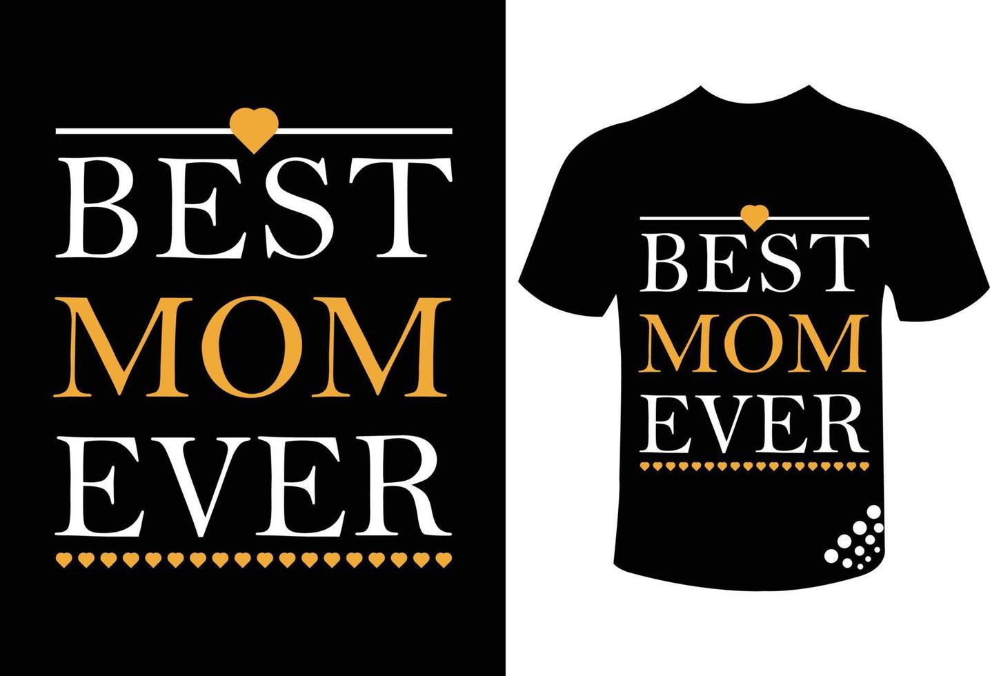 la migliore mamma di sempre con un design motivazionale della maglietta vettore