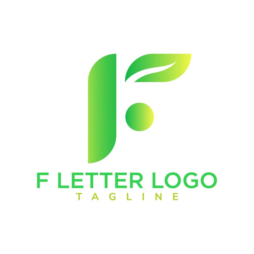 f lettera logo design file vettoriale gratuito