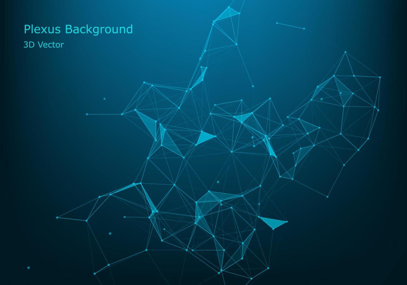 sfondo grafico geometrico molecola e comunicazione. complesso di big data con composti. fondale prospettico. matrice minima. visualizzazione dei dati digitali. illustrazione vettoriale cibernetica scientifica