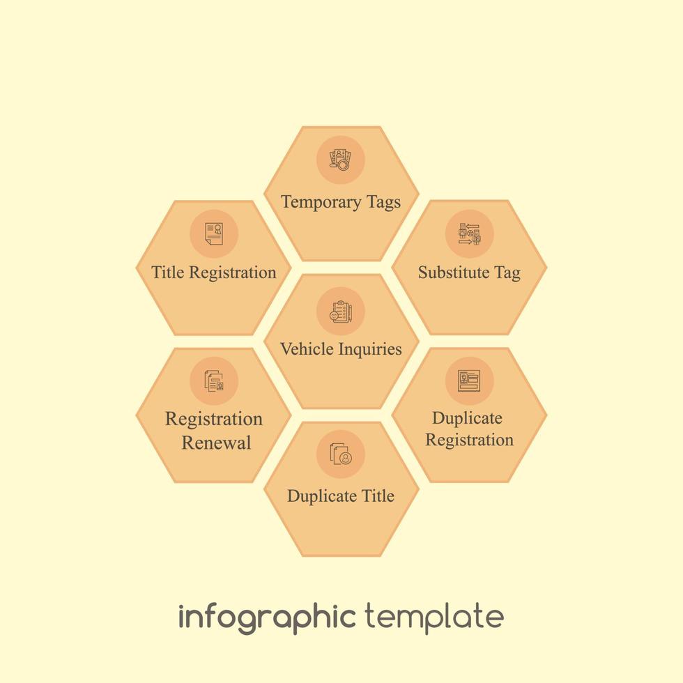 modello di infografica diapositiva di presentazione vettore