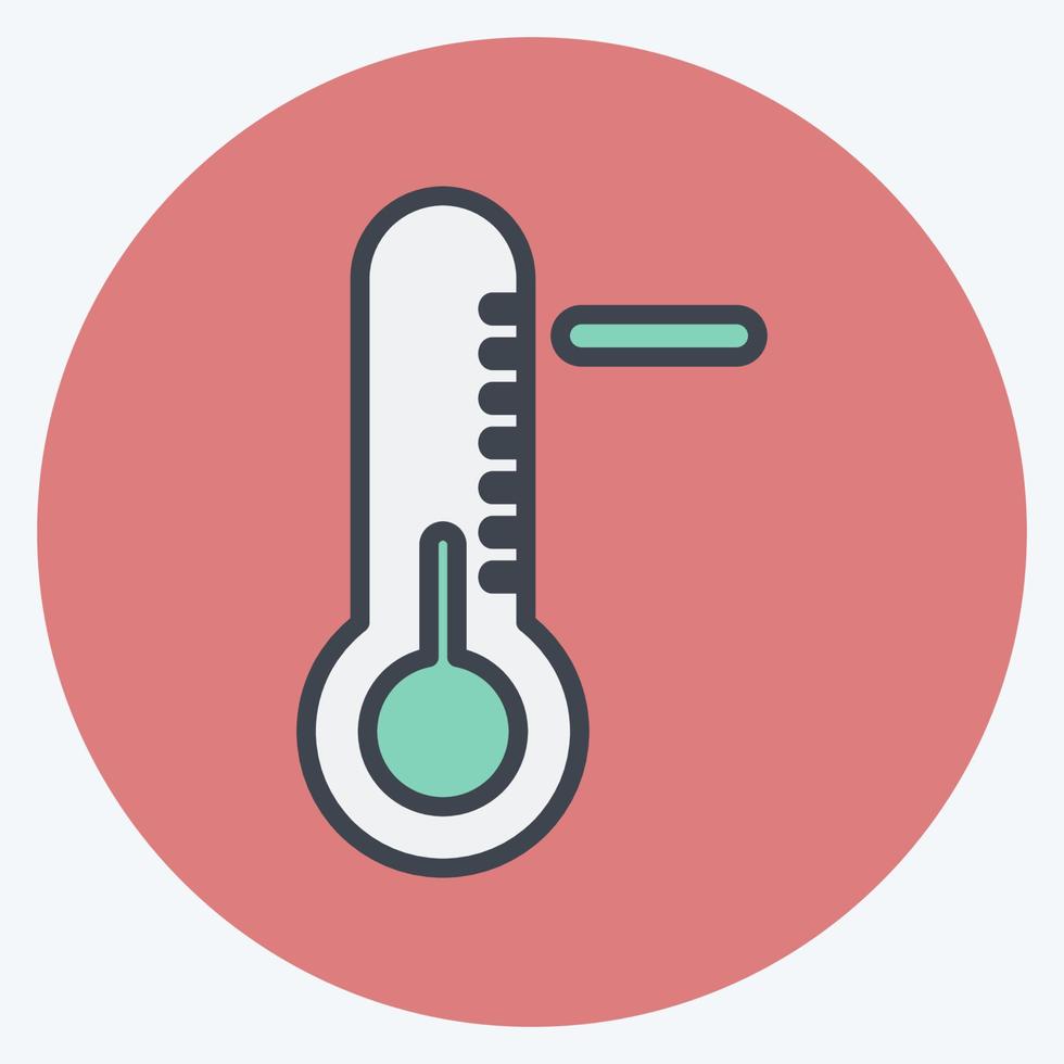 icona ondata di freddo. adatto per il simbolo dei disastri. stile compagno di colore. design semplice modificabile. vettore del modello di progettazione. semplice illustrazione del simbolo