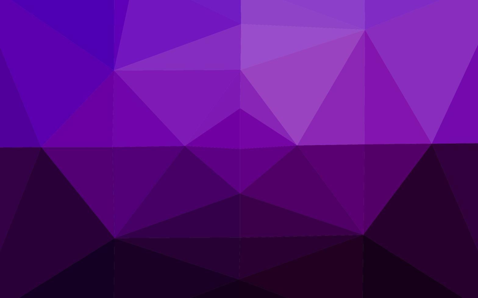 copertina low poly di vettore viola scuro.