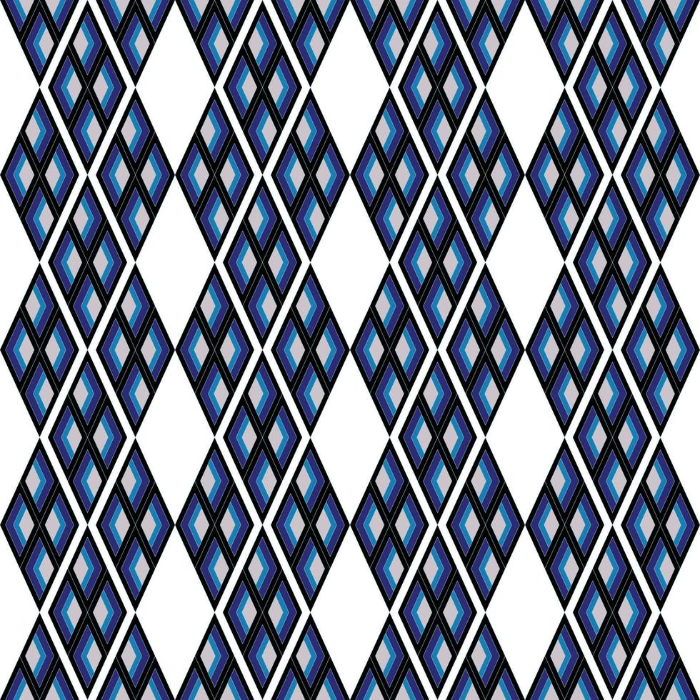 motivo a tessitura quadrato più frequente, motivo vettoriale senza giunture. struttura moderna ed elegante. design grafico alla moda per le apparecchiature di prova dei vestiti, interni, carta da parati quadrato blu