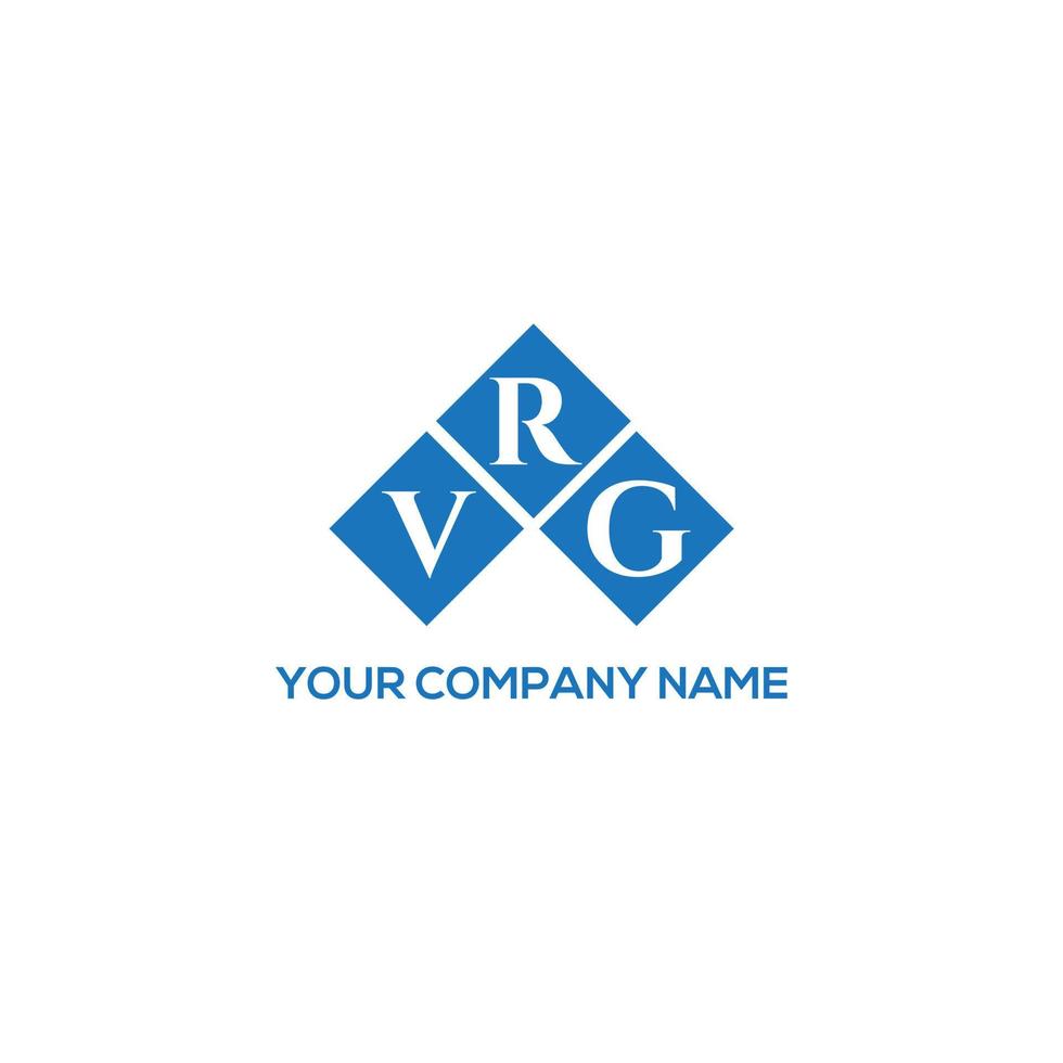 vrg creative iniziali lettera logo concept. vrg lettera design.vrg lettera logo design su sfondo bianco. vrg creative iniziali lettera logo concept. disegno della lettera vrg. vettore