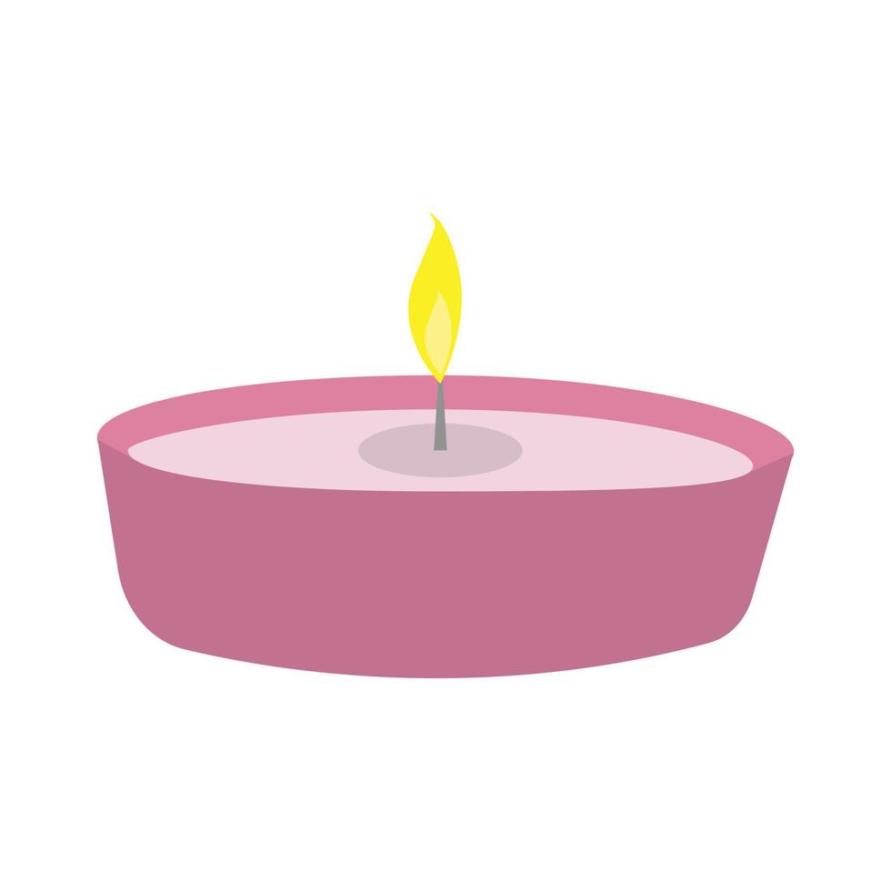 illustrazione vettoriale di candela