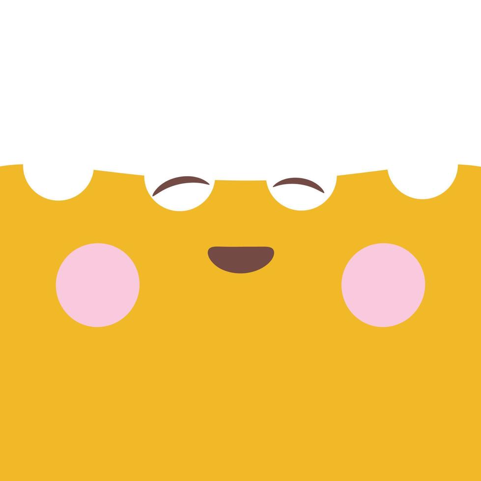 emoji illustrazione vettore kawaii espressione